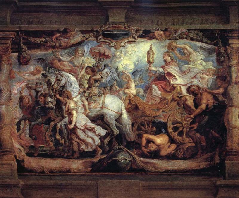 Triumph of Curch over Fury,Discord,and Hate, Peter Paul Rubens